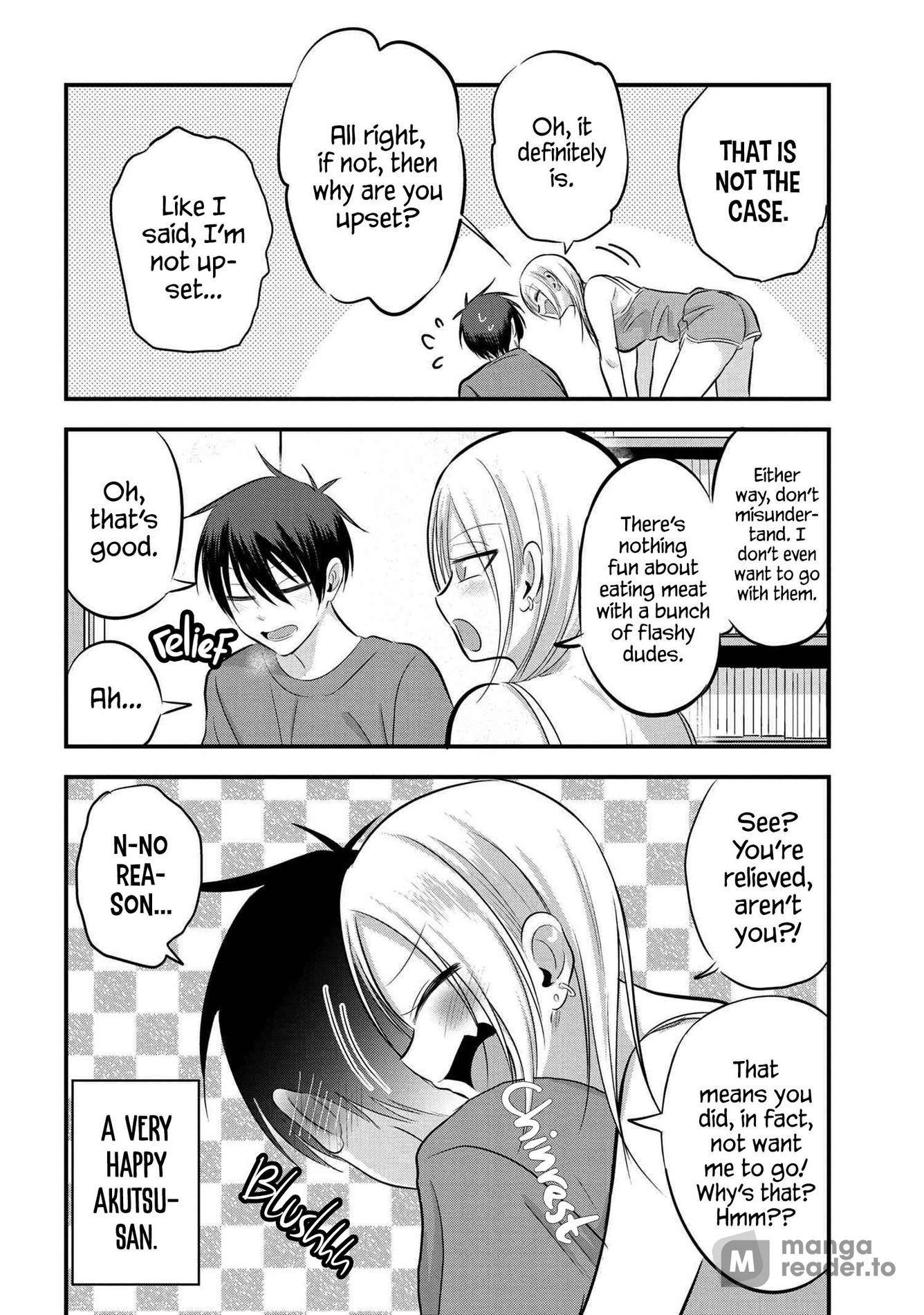 Please go home! Akutsu-san, Chapter 76 image 4